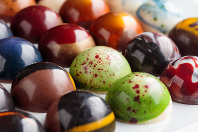 Close-up of multi colored candies