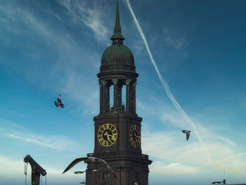 Low angle view of building against sky