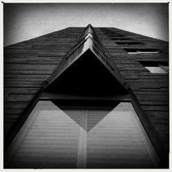 Low angle view of building against sky