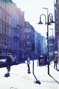 View of city street