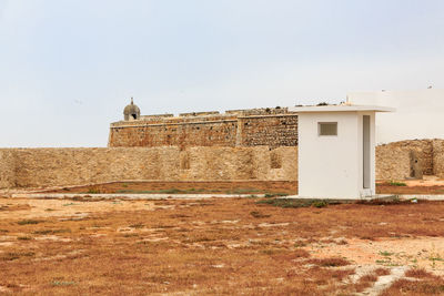 View of old building against sky