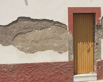 Close-up of wall of building