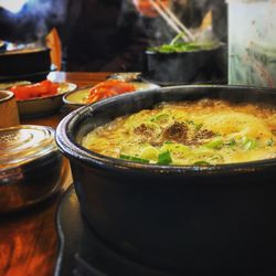 Close-up of food in bowl