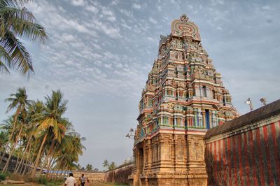 Temple against sky