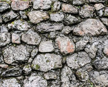Full frame shot of stone wall