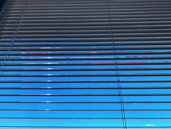 Full frame shot of window blinds