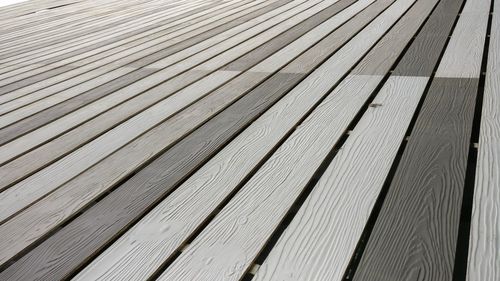 Full frame shot of boardwalk