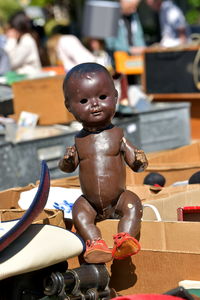 Close-up of stuffed toy