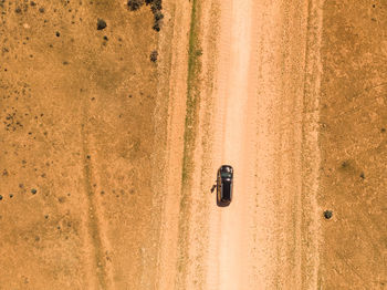 View of car on road