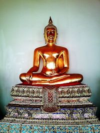 Low angle view of temple