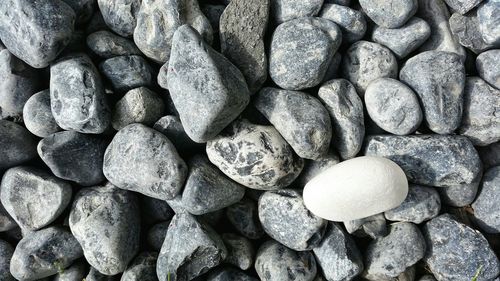 Full frame shot of stones