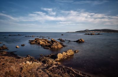 Scenic view of sea and sky
