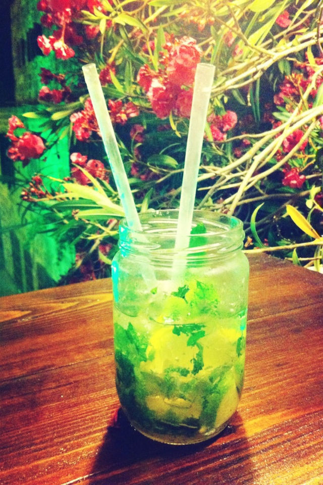 table, freshness, food and drink, drink, drinking glass, still life, indoors, refreshment, drinking straw, close-up, wood - material, glass - material, cocktail, wooden, green color, transparent, no people, multi colored, focus on foreground, glass