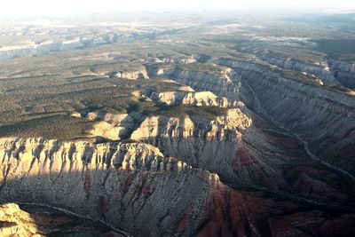 Aerial view of landscape