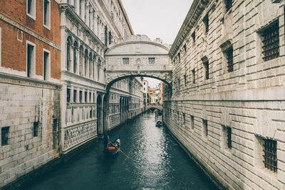 Canal along buildings