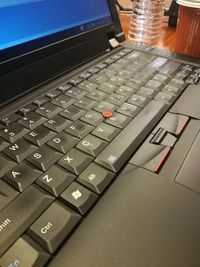 Close-up of computer keyboard
