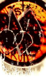 Close-up of orange wall