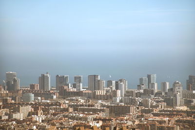 Cityscape against sky