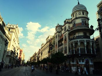 Buildings in city