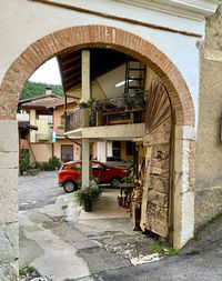 Street amidst buildings in city