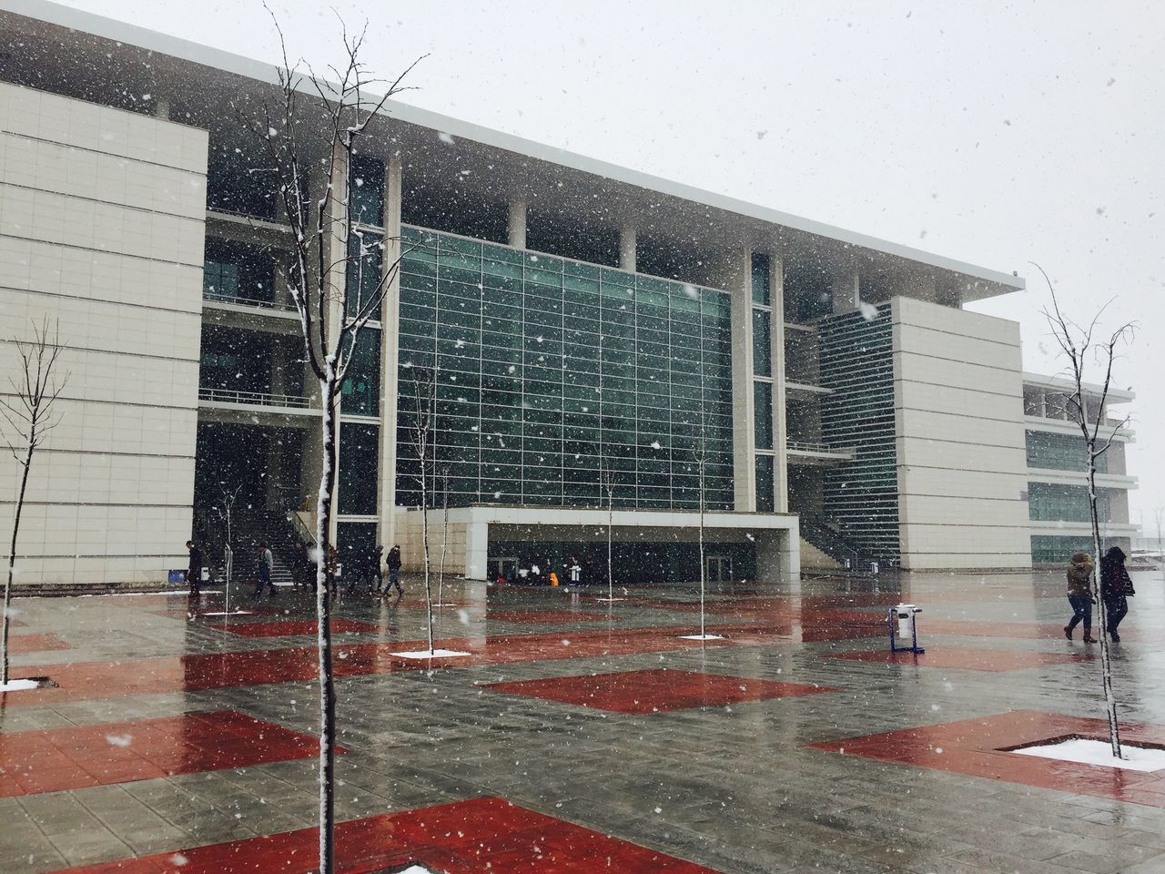 building exterior, architecture, glass - material, window, built structure, wet, transparent, drop, rain, water, glass, city, building, indoors, sky, raindrop, day, no people, weather, reflection