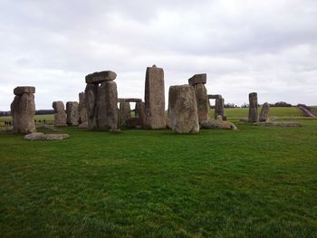 Old ruins against sky