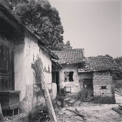 View of old house
