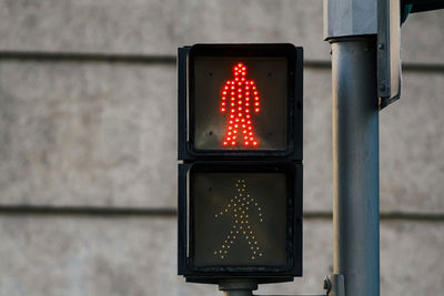 Illuminated road sign