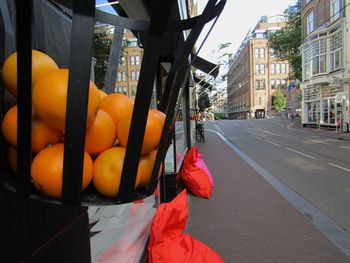 Close-up of buildings in city