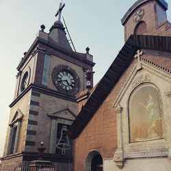 Low angle view of church