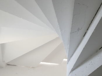 Close-up of spiral staircase
