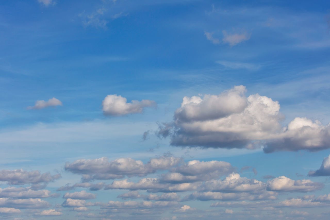 LOW ANGLE VIEW OF CLOUDSCAPE