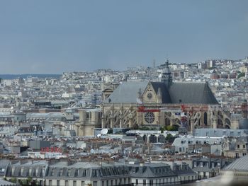 Cityscape against sky