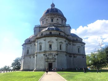 View of cathedral against cloudy sky