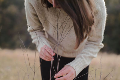 Beautiful portrait of a young stylish woman on a sunny day in autumn