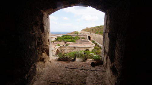 View of bridge against sky