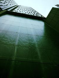 Low angle view of modern building