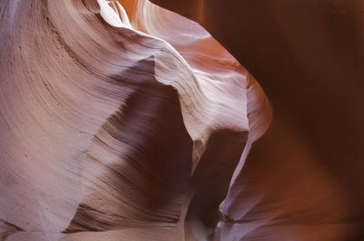 Close-up of rock formation