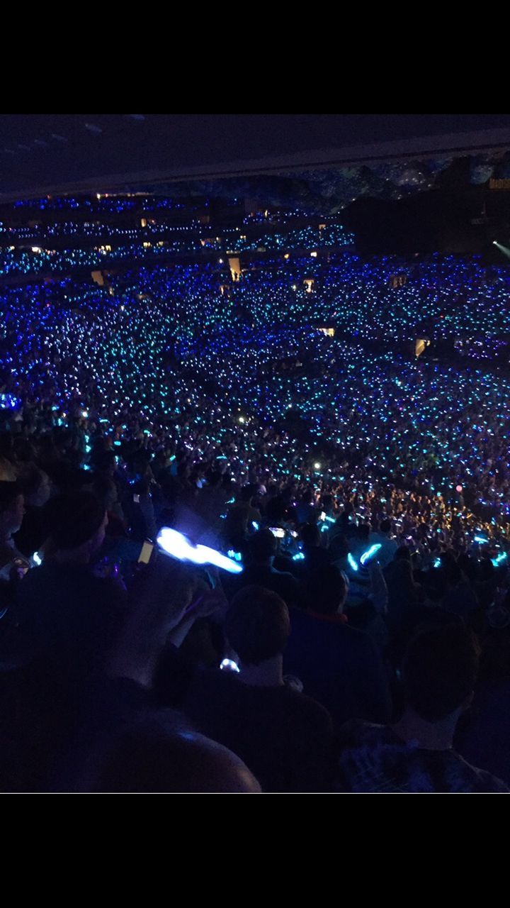 CROWD AT MUSIC FESTIVAL