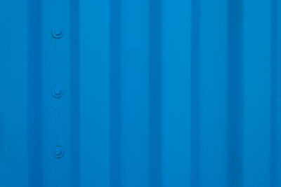 Full frame shot of blue door