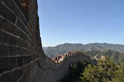 View of fort against sky