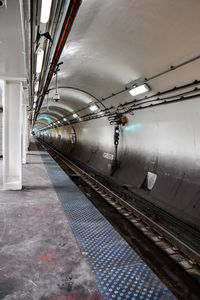 Interior of train