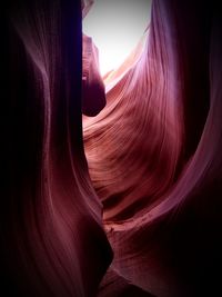 Close-up of rock formation