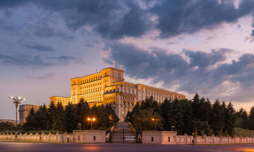 House of people - parliament palace, an iconic building for romania.