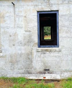 Close-up of window