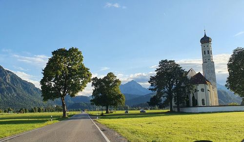 View of church against sky