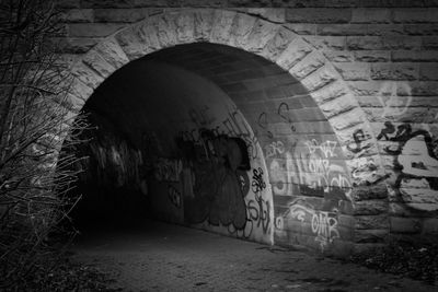 View of tunnel