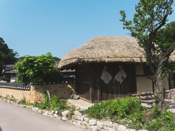 Asian house in the traditional village, south korea