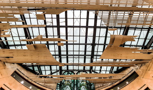 Modern building interior