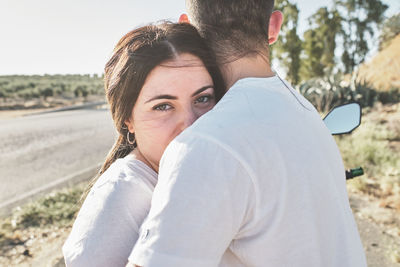 Portrait of young couple